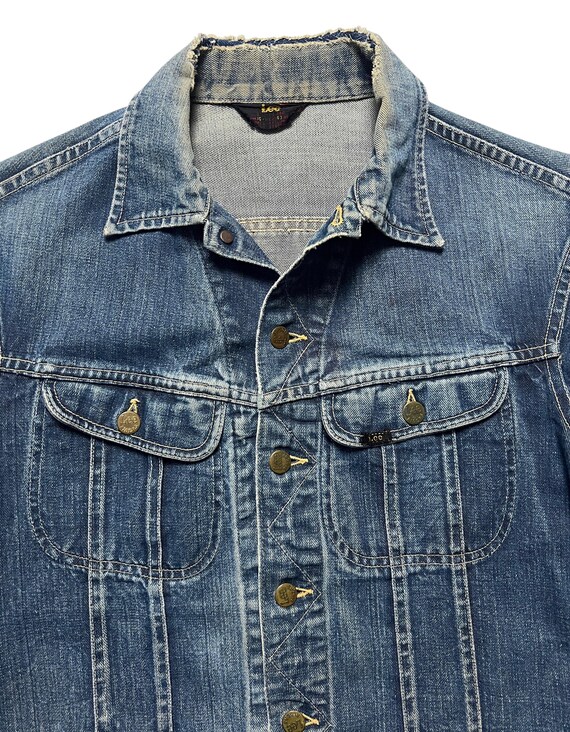 RARE ~ Vintage 1950s/1960s LEE 101-J Denim Jean Jacket