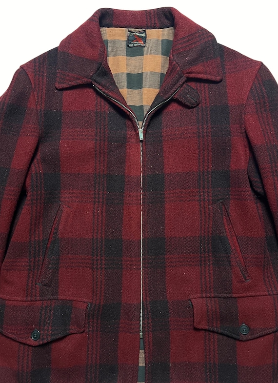 Vintage 1930s/1940s SEARS FIELDMASTER Wool Hunting Coat ~ L