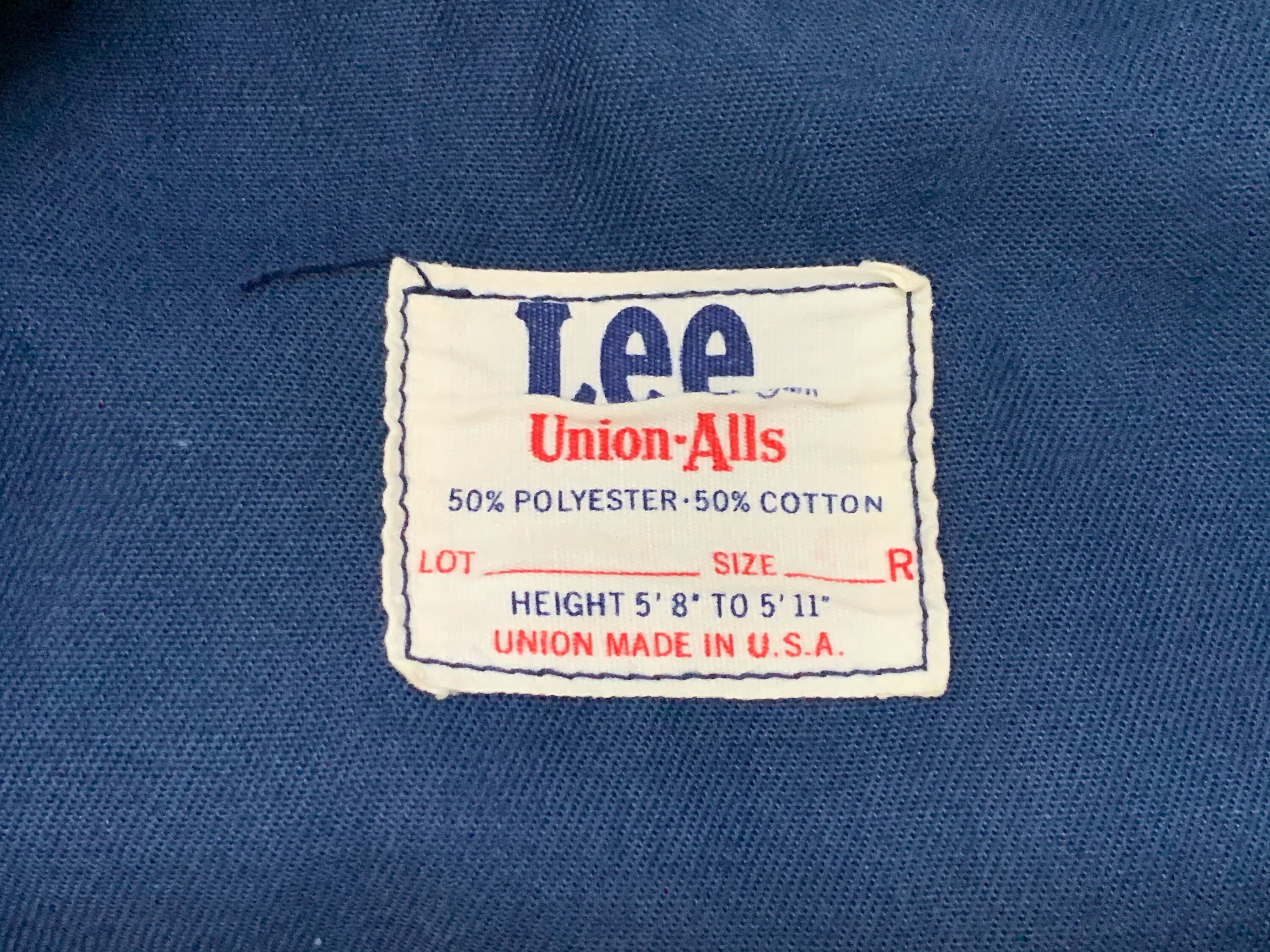 Vintage 1960s LEE Union-alls Coveralls Size L Work Wear - Etsy