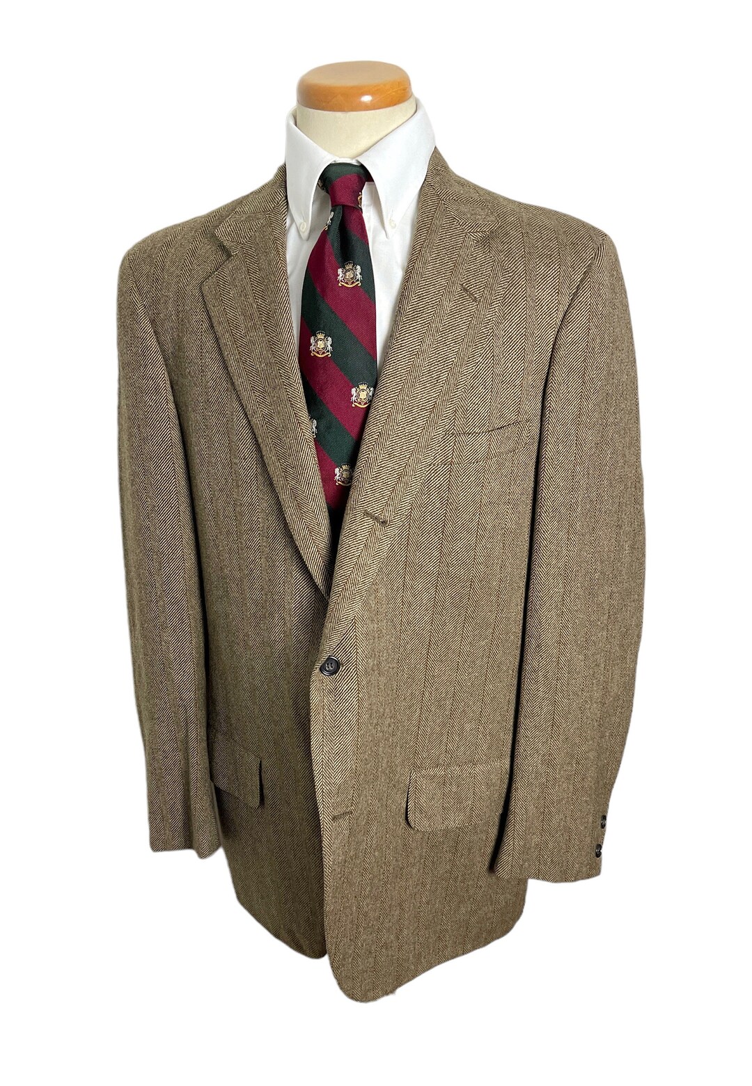Brooks Brothers 346 Wool Pants Slacks W34 wool black type Vintage Second Hand main image 1