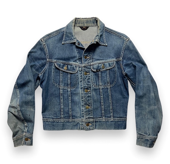 RARE ~ Vintage 1950s/1960s LEE 101-J Denim Jean Jacket