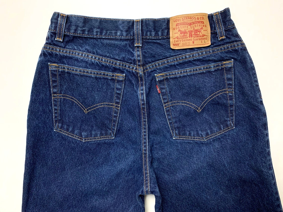 Vintage 1990s LEVI'S 550 Jeans measure 29.5 x 32 | Etsy