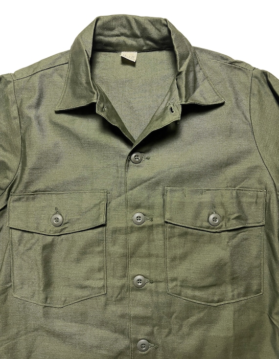 ヴィンテージ 1960 年代 OG-107 米軍ユーティリティ シャツ