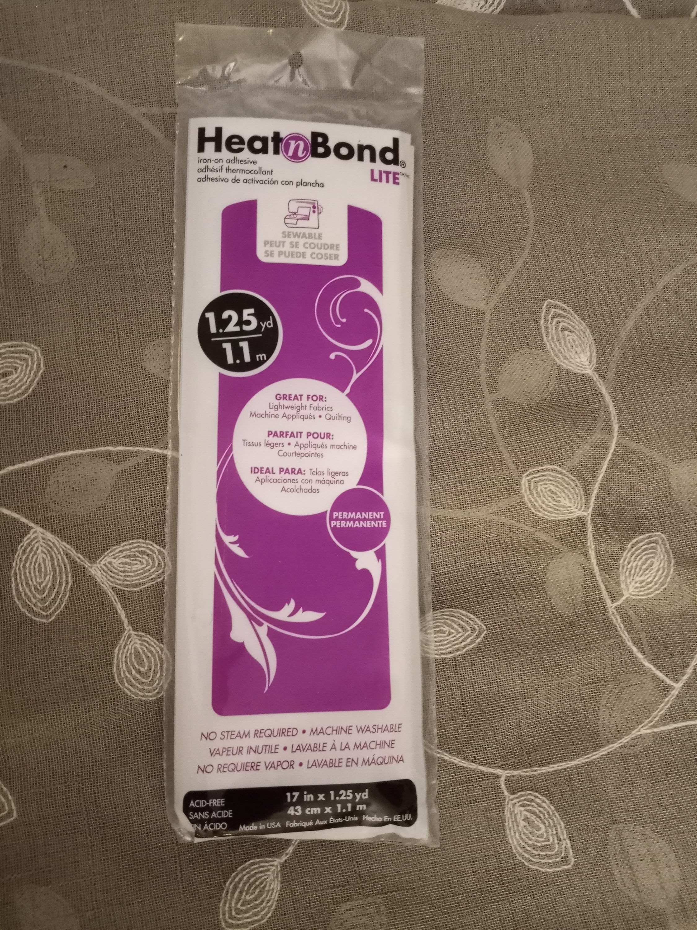 Heat N Bond Iron on Adhesive -  New Zealand