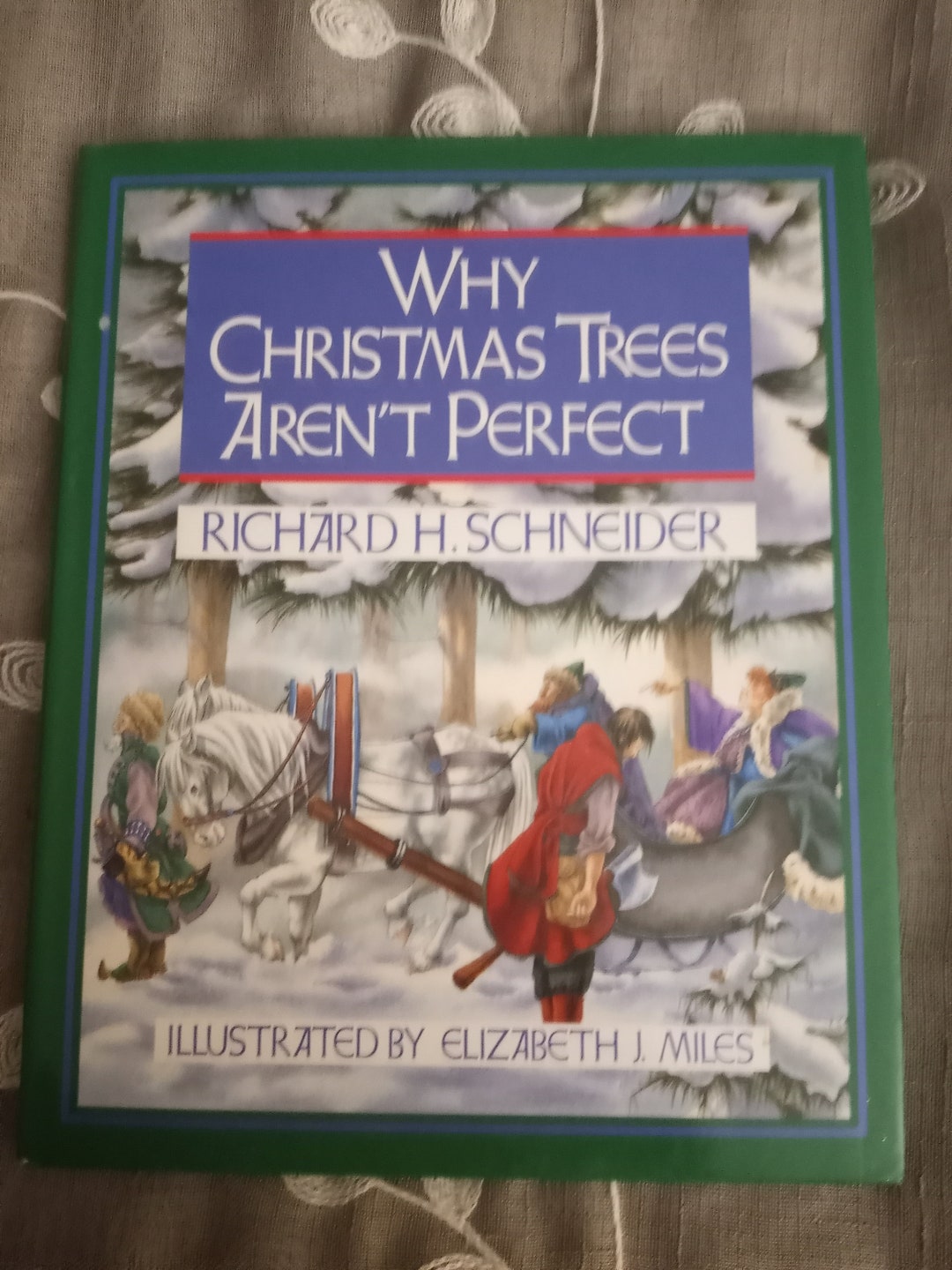 Vintage Why Christmas Trees Aren't Perfect Hardback With Etsy