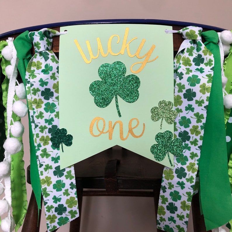 Lucky One High Chair Banner