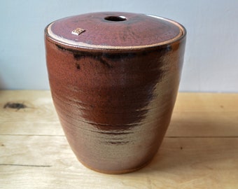 2 GL Miso Fermenting vessel Earth glaze