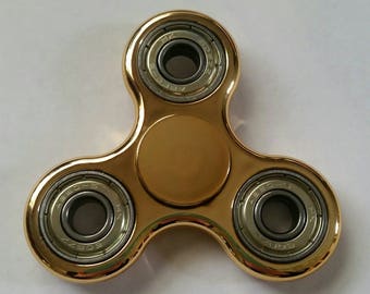 Gorgeous Golden Fidget Spinner/Stress=ADHD=Anti Anxiety-Focus Toy