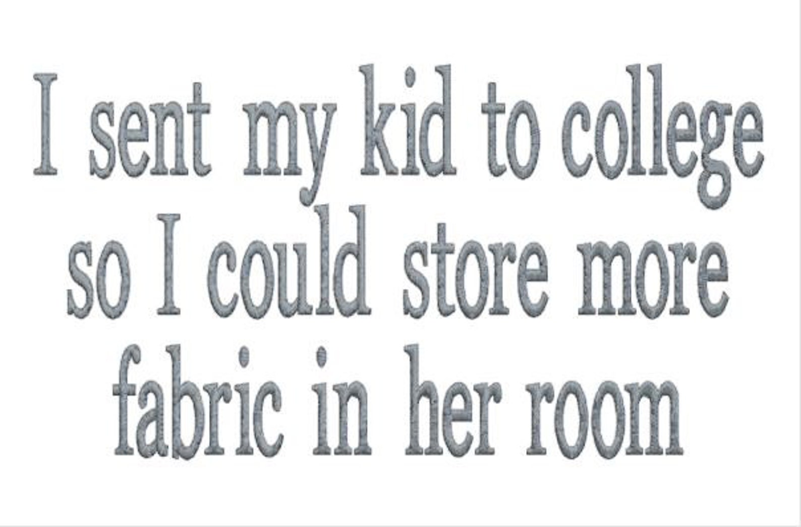 Funny Machine Embroidery Design Pattern File Humor Tote Bag Etsy