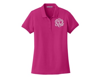 Monogrammed polo shirts Clearance