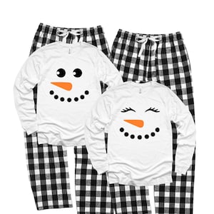 Matching snowman pajamas cheap