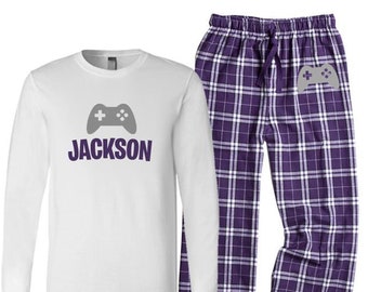 Video Game Pajamas Etsy - purple duck pjs roblox