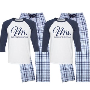 our first christmas pajamas