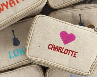 children's personalized toiletry bags