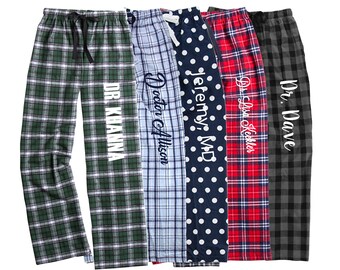 Old Navy Matching Plaid Flannel Cotton Pajama Pants for Men Kleding Gender-neutrale kleding volwassenen Pyjamas & Badjassen Pyjama 