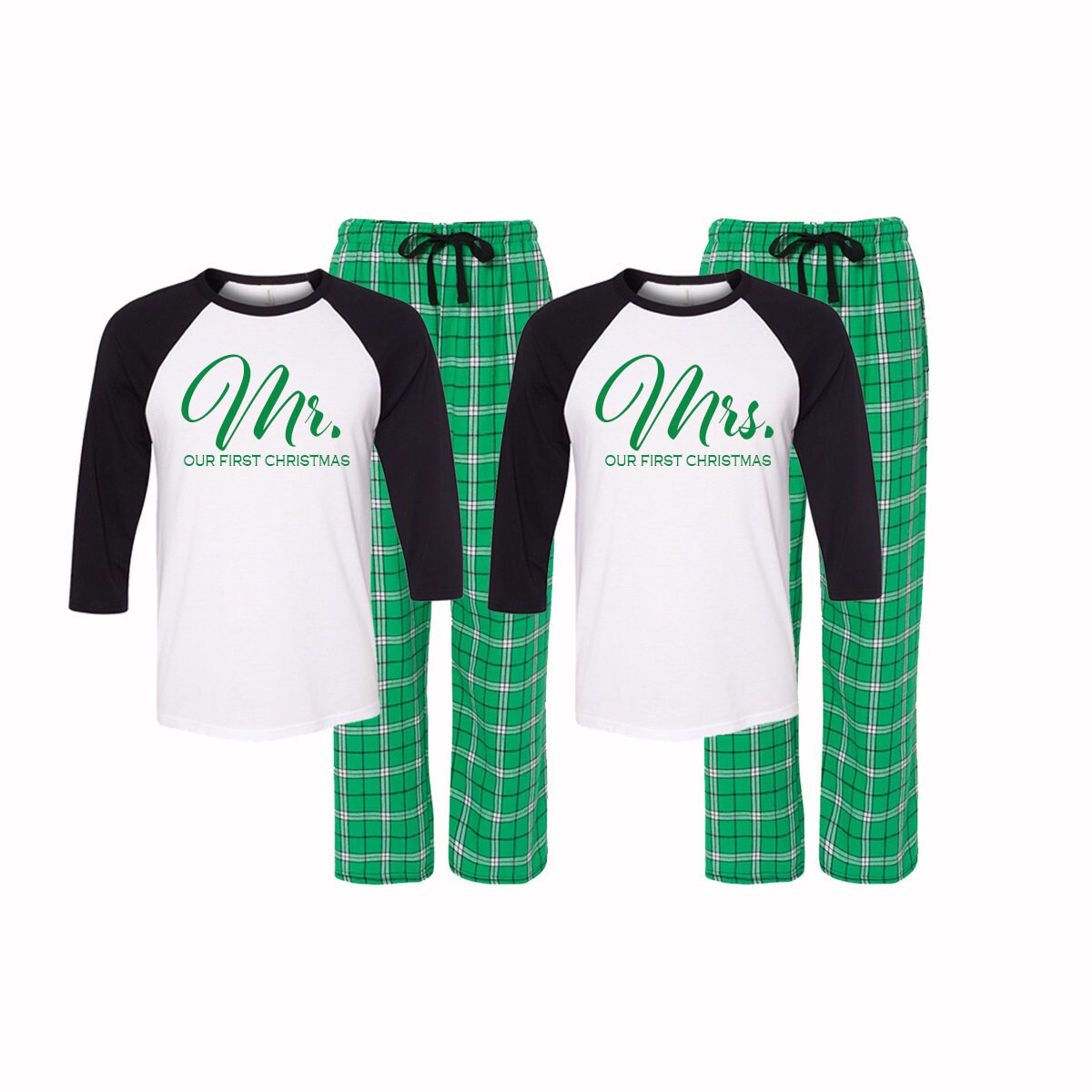 Our First Christmas as Mr and Mrs Pajamas Christmas Pajamas Family Christmas Pajamas Flannel Pajamas Matching Family Pajamas Fun Gifts Etsy Canada