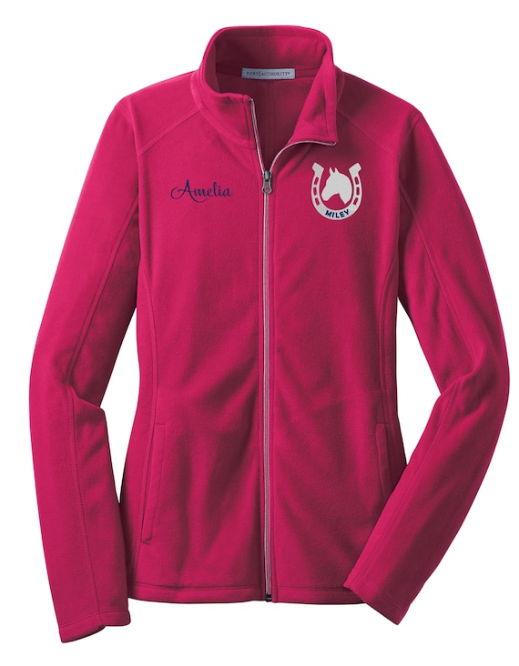 Custom Equestrian Fleece Jacket 