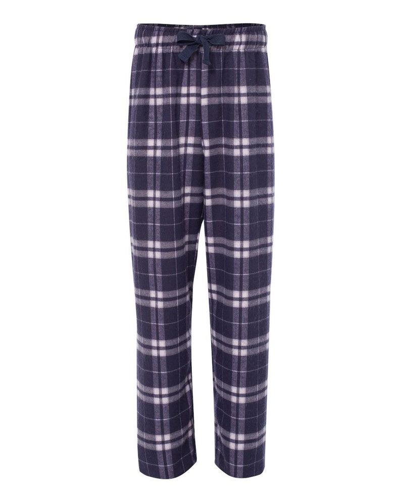 Matching Christmas Pajamas Monogrammed Pajama Pants in navy | Etsy