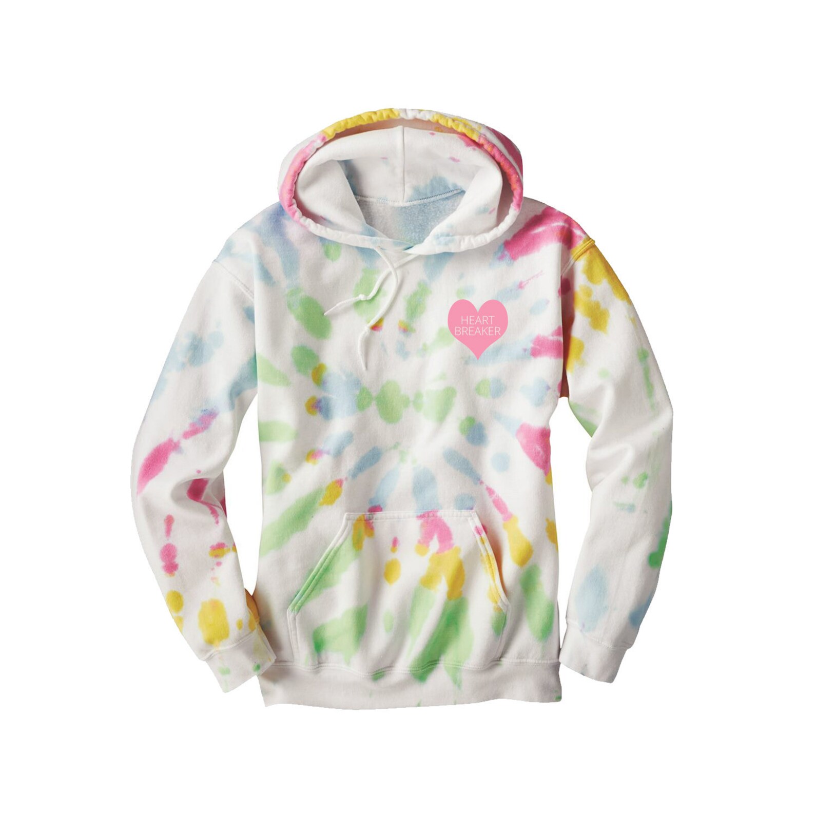 tie dye valentine sweatshirt