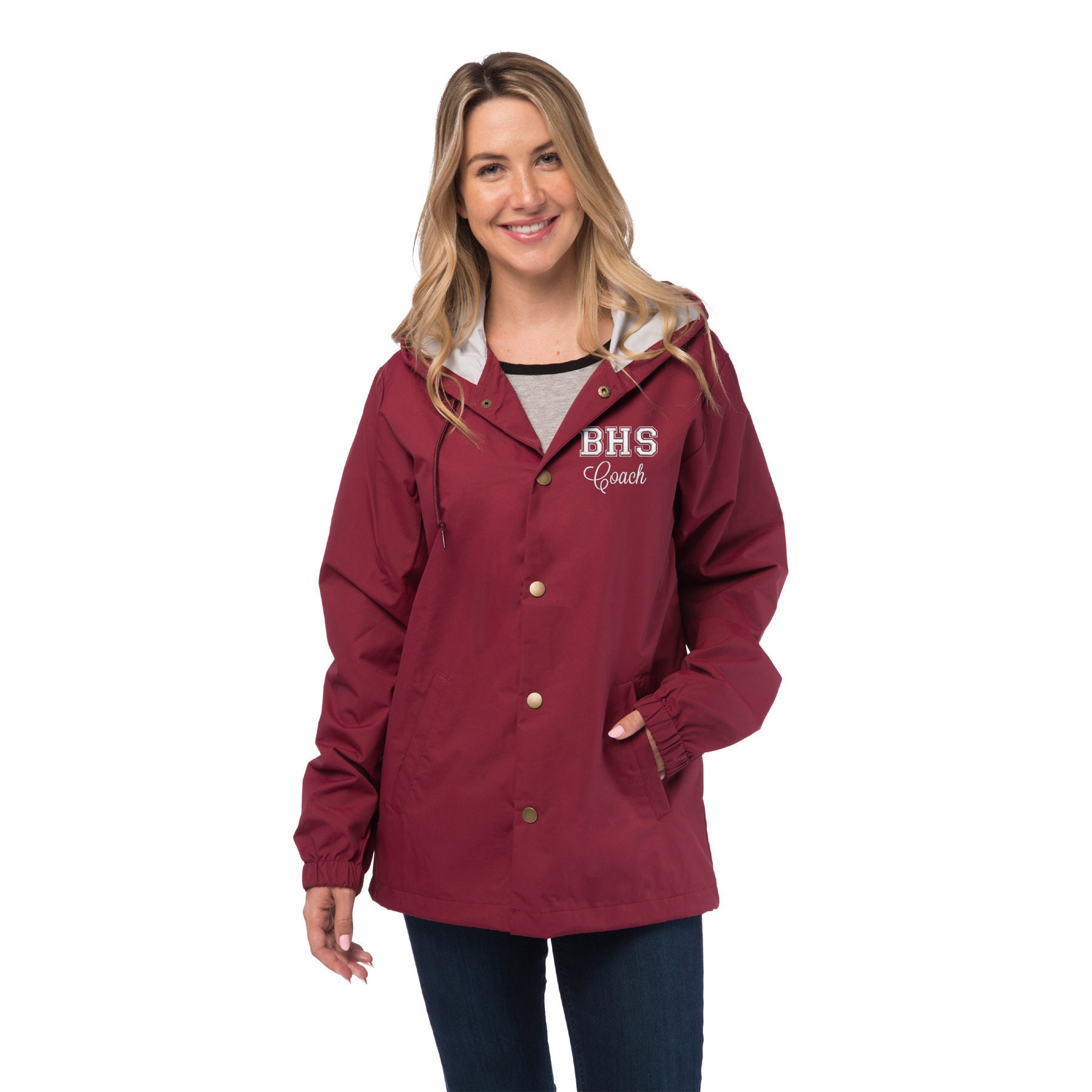 coaches rain jacket
