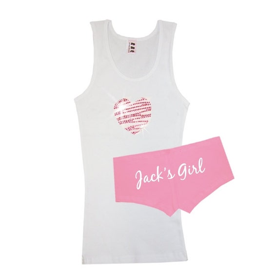 Items similar to Valentine's Day Pajamas, Personalized Valentine's Day
