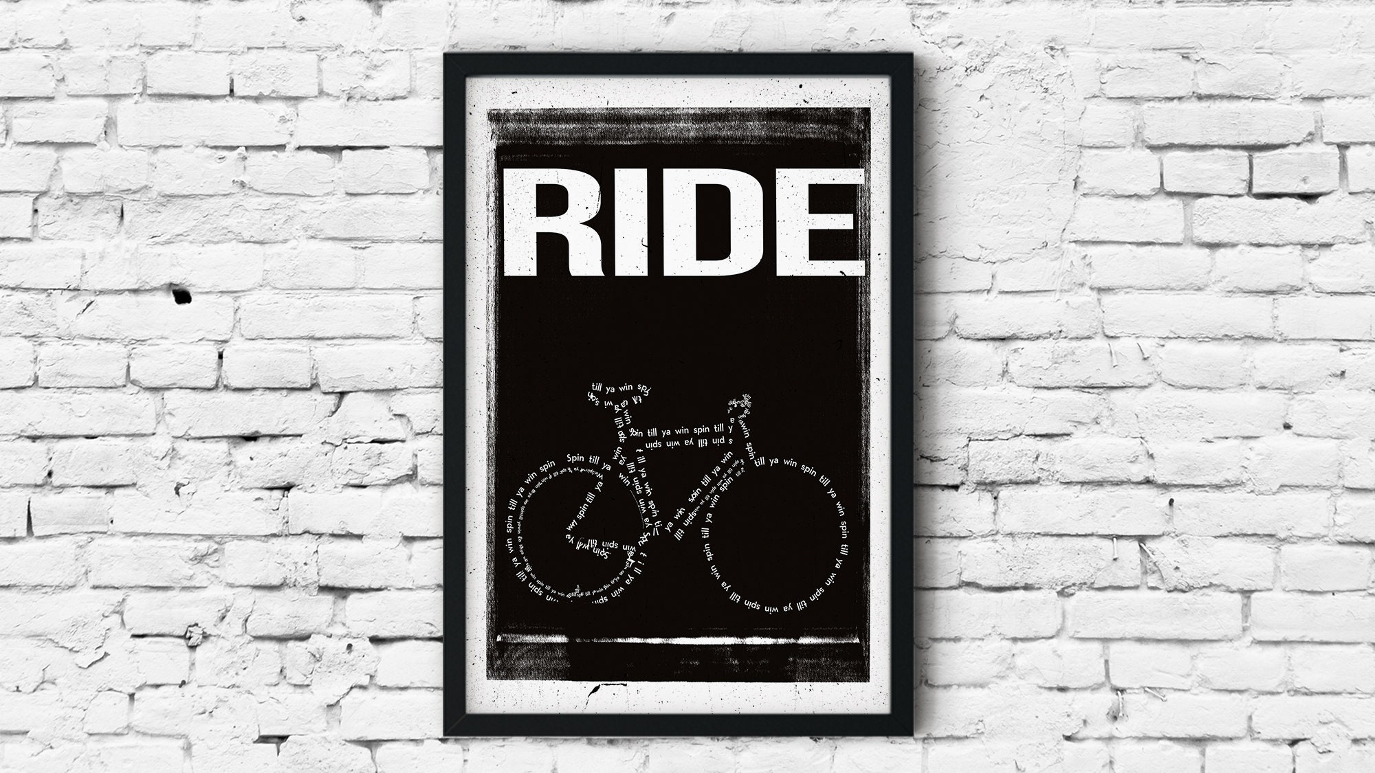 Gym Wall Art for the Indoor Cycling Enthusiast Cycle Therapy | Etsy