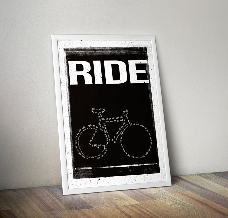 Cycling Wall Art for Your Home Gym Indoor Cycling Workout - Etsy