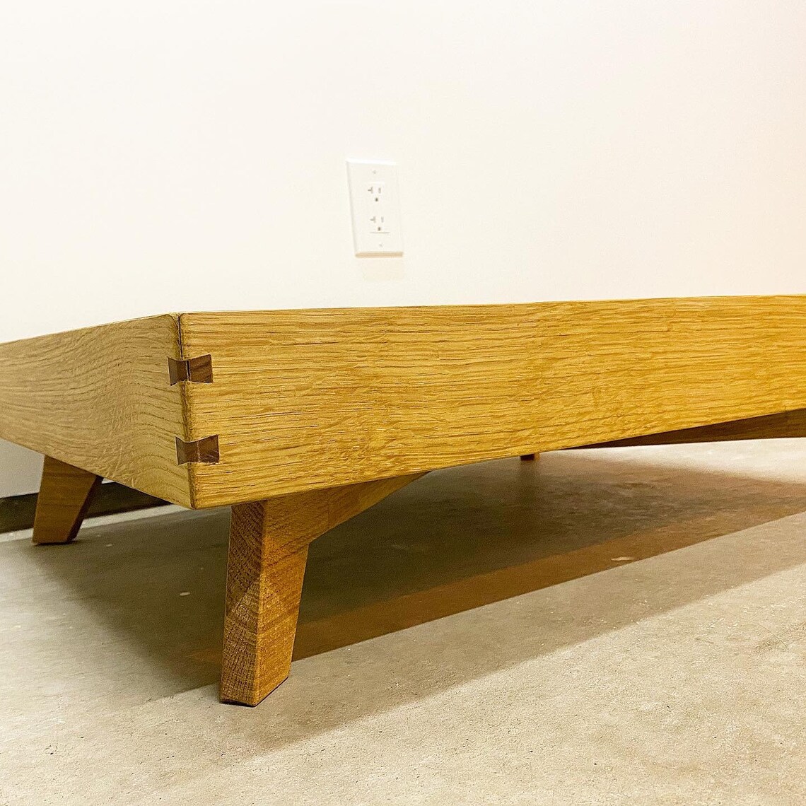Midcentury Modern Wood Dog Bed Etsy UK