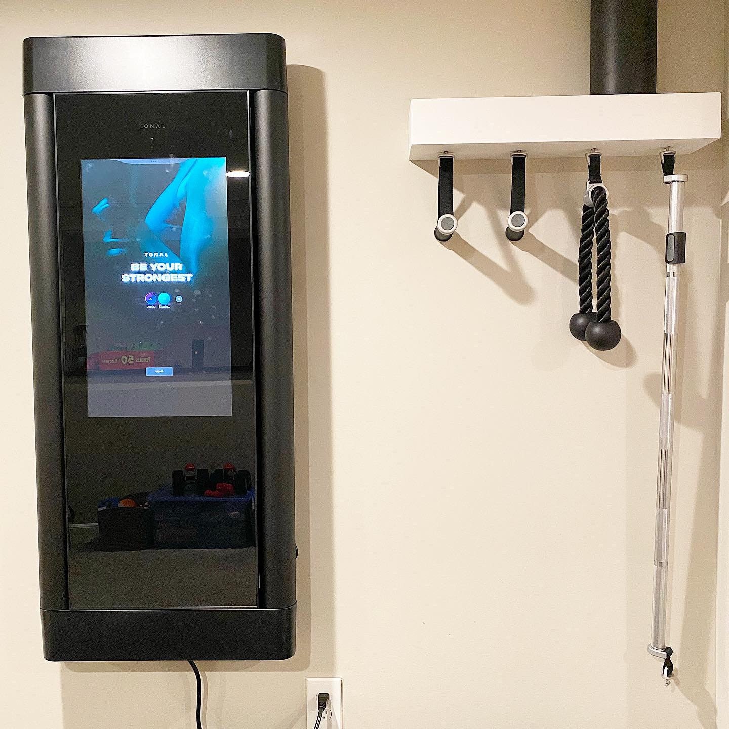 Tonal Accessories Shelf  Organize Your Workout Space