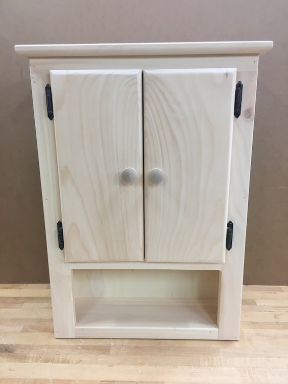 Bathroom Wall Medicine Cabinet 2 Door Short 6 Dp