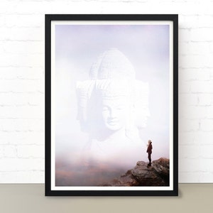 The Architect.  Brahma, the Architect of the Universe. Poster, printable wall art.