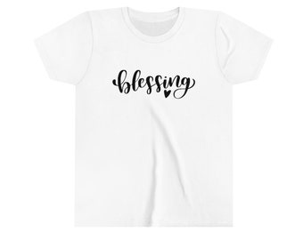 Tee-shirt Fille Modern Lux Avec Inscription "BÉNI" - Taille XS - Neuf Sans étiquettes
