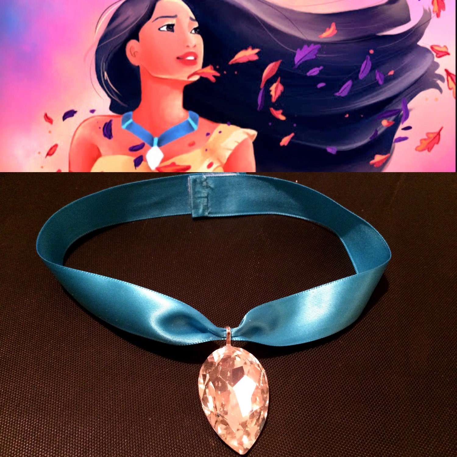 Disney DELUXE Pocahontas Jewelry Set Necklace + Armband Costume