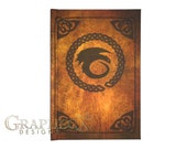 Fan-made Book of Dragons Hardcover Journal inspired personalized note book
