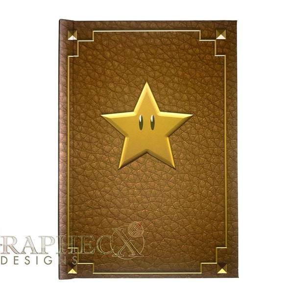 Fan-made Rosalina's Storybook Hardcover Journal inspired personalized note book