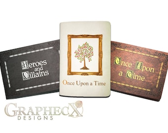 Once Upon a Time Henry's Storybook inspired personalized journal notebook