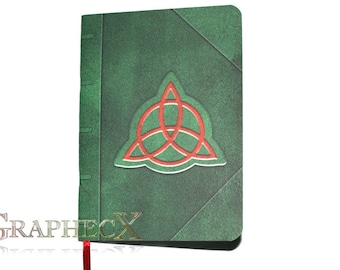 Fan-made Book of Shadows inspired Charmed personalized journal notebook