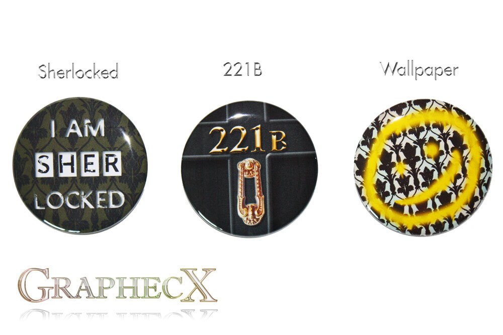 Fan Made Sherlock Holmes 221b Sherlocked Cosplay Inspired Etsy