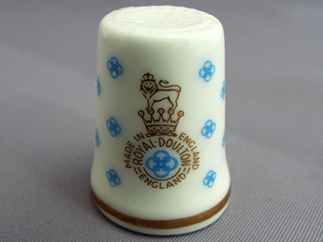 WGPH Hallmark Thimble Royal Doulton Etsy