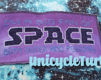 I'm a big fan of space digital cross stitch pattern download - counted cross stitch for introverts and space fans