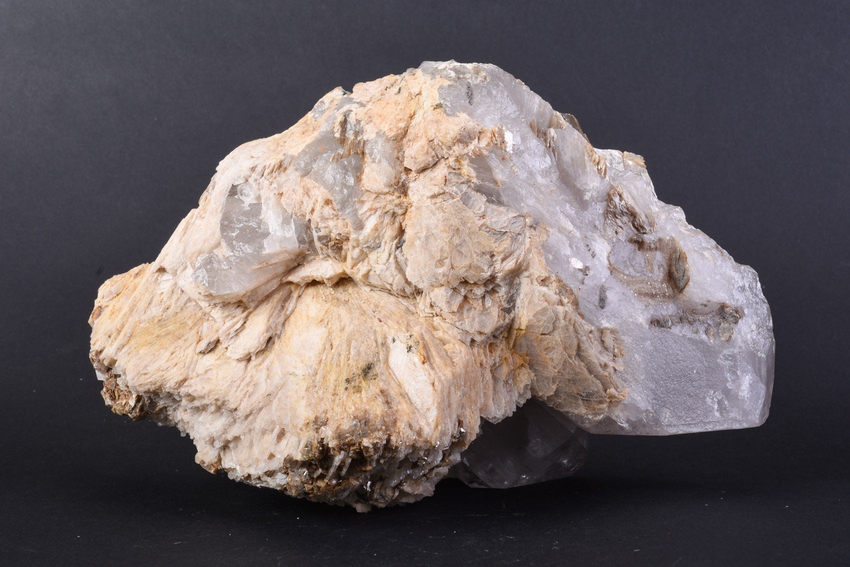 1276g Pyrite Fools Gold Quartz and Black Tourmaline Crystal Etsy