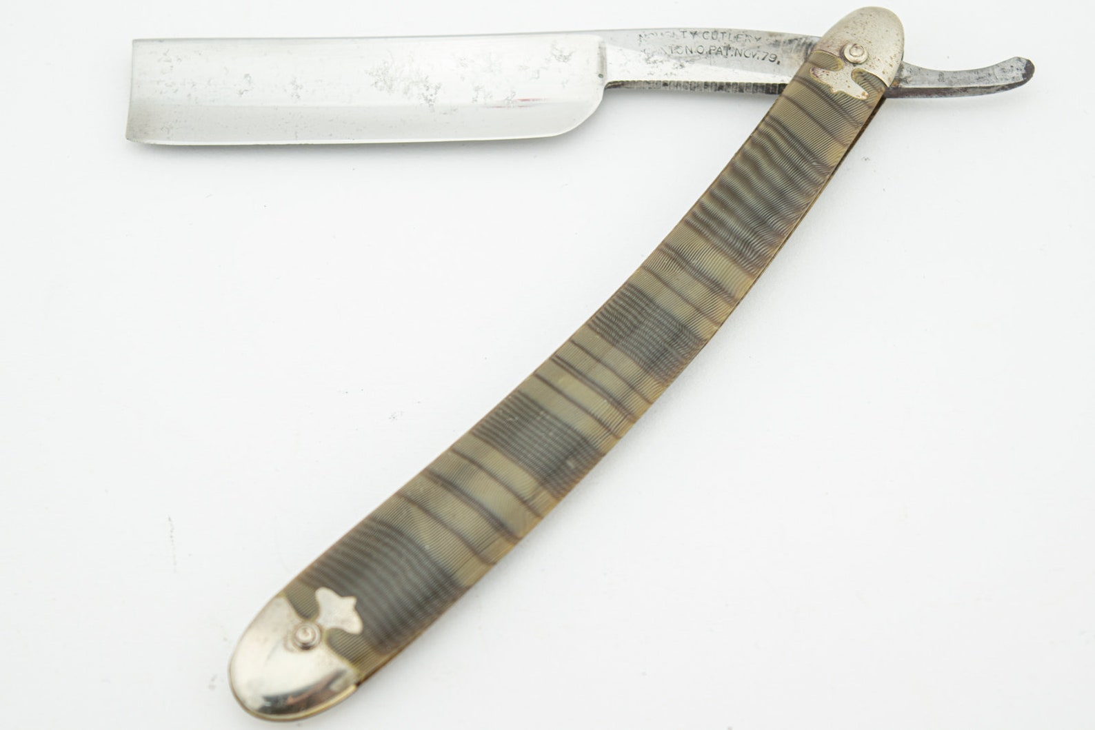 Antique Straight Razor 5/8 Novelty Cutlery Square Point Fancy Etsy