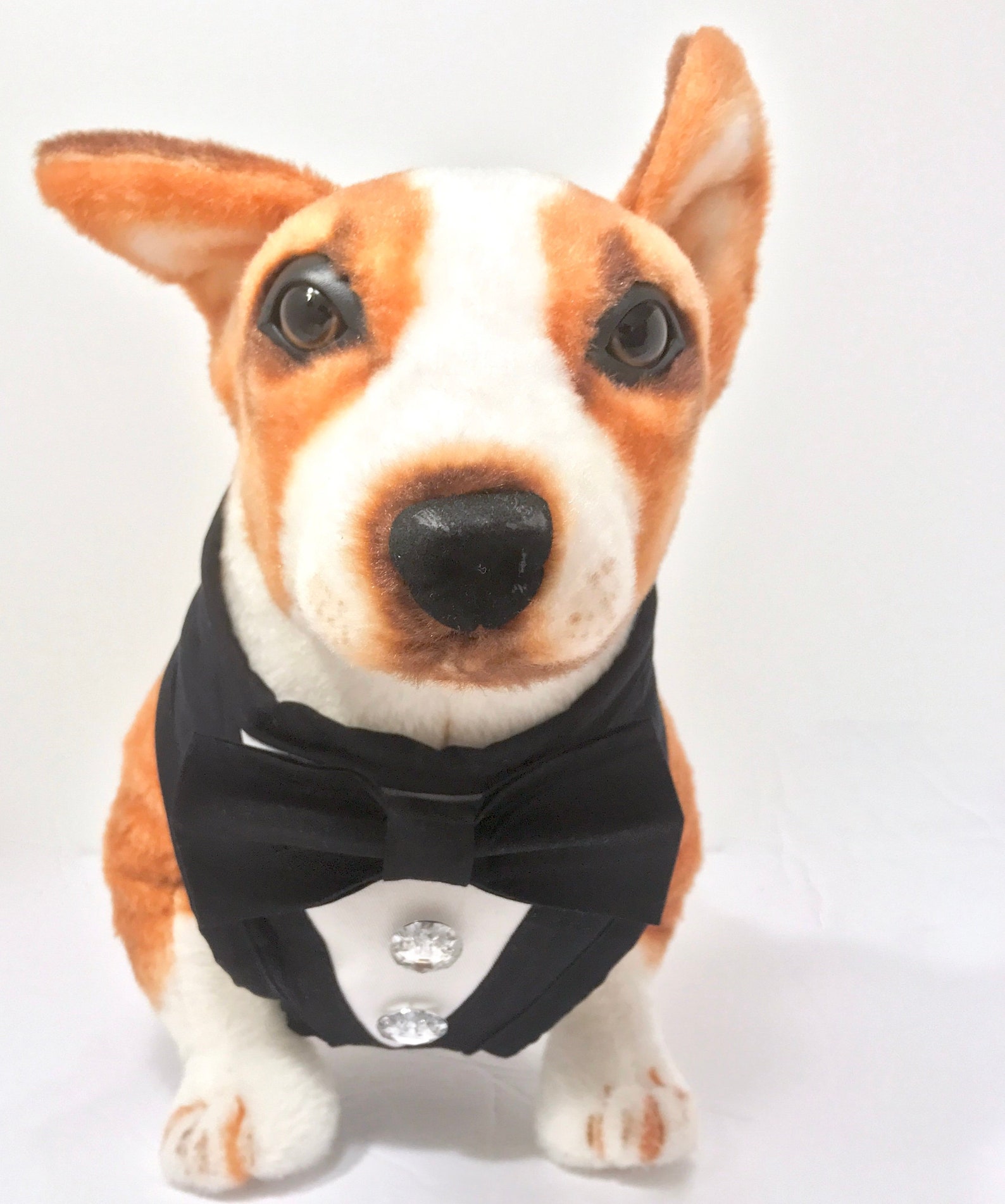 Dog Harness Black Dog Tuxedo Adjustable Comfort Harness Etsy