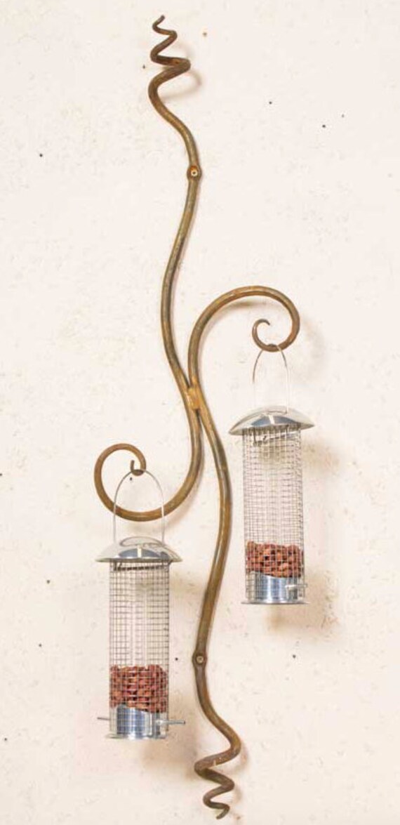 Wall Mounted Bird Feeder Hanger Etsy