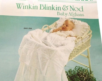 BEST BABY AFGHAN blanket Patterns Book crochet, knitting, broomstick crochet baby throw-blankets  Winkin Blinkin and Nod