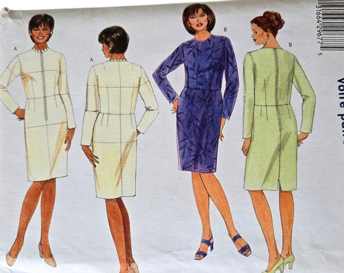 Size 20W FITTING SHELL and Dress Pattern Womens Plus Size Personal ...