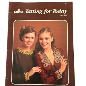 Tatting Patterns 31 pattern motifs for Ornaments plus tatted collar /cuffs /necklace /pincushion, Tatting for Today 15209