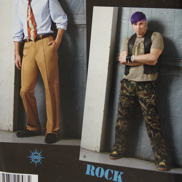 Classic Jeans for Men Sizes 34 36 38 40 42 UNCUT 1948 Simplicity Sewing Pattern Suede Says