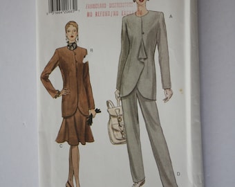 Women's Jacket Skirt Pants Pattenr size 8 10 12 Very EASY Very Vogue 9157 Vogue UNCUT sewing pattern