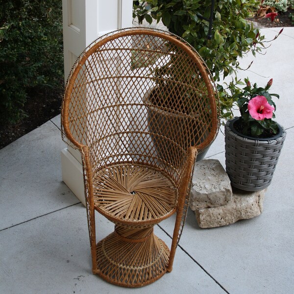 Peacock Chair Etsy Canada